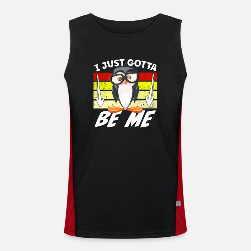 I just gotta be me Penguin Men's Functional Contrast Tank Top 