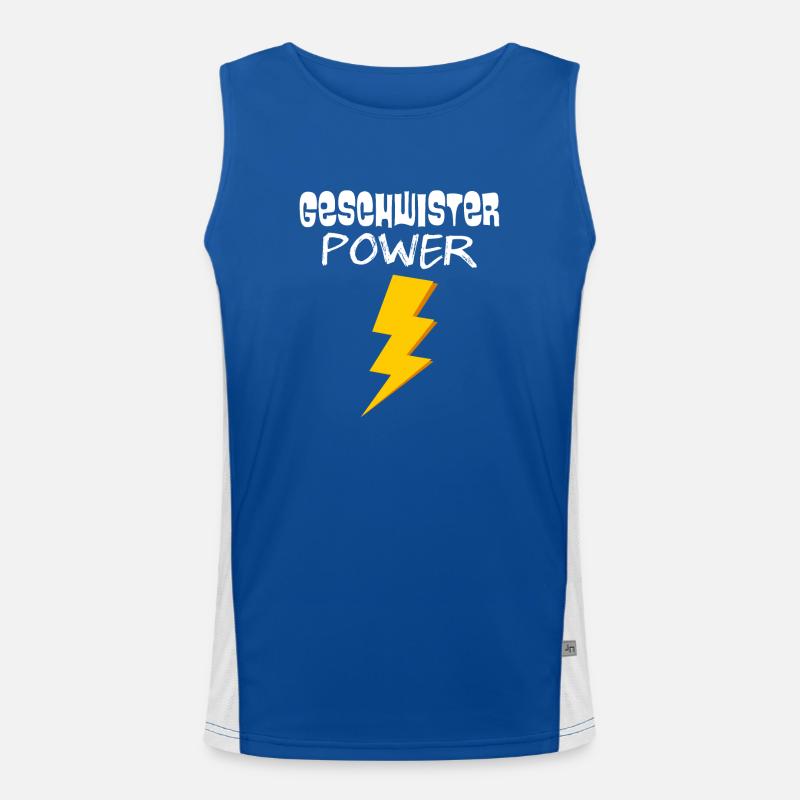Sibling Power Men's Functional Contrast Tank Top 