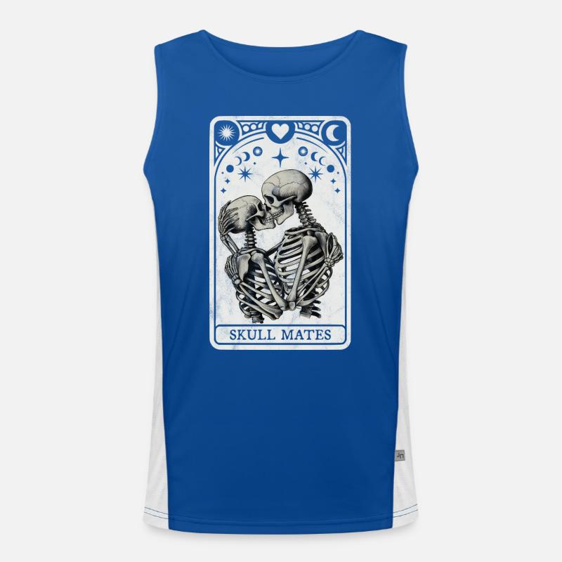Skull Mates Tarot Débardeur respirant contrasté Homme 