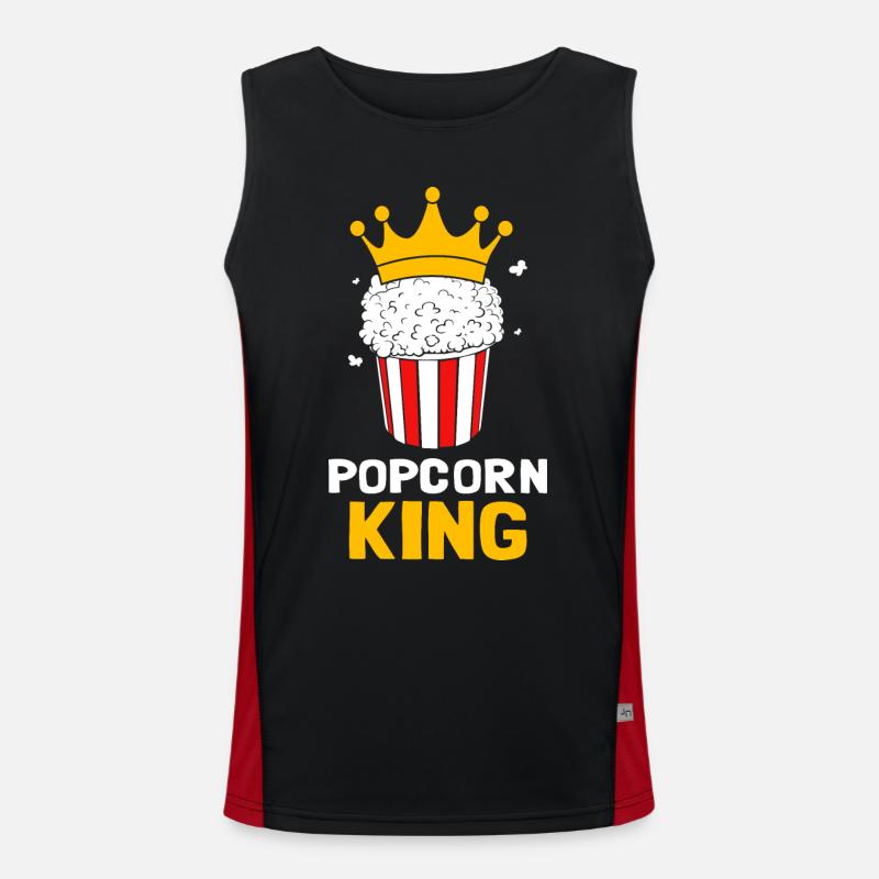 Popcorn Roi Débardeur respirant contrasté Homme 