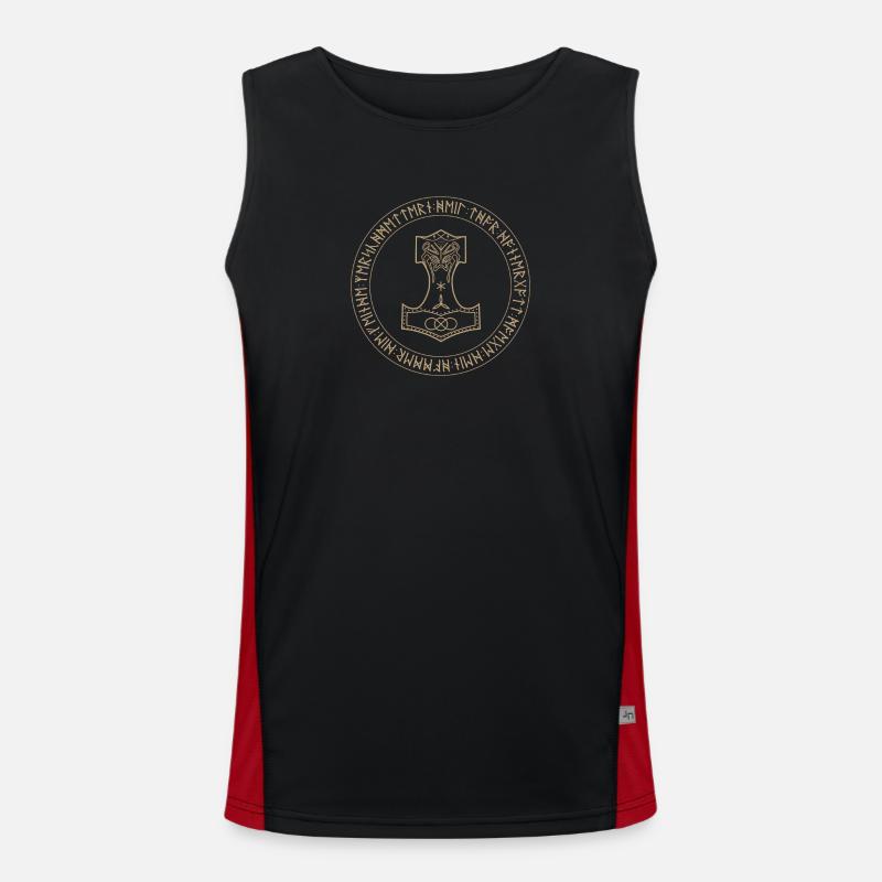 Mjölnir Funktionelles Kontrast-Tank Top für Männer 