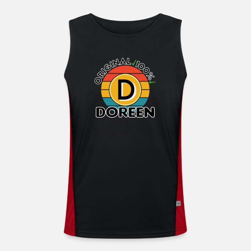 Doreen Funktionelles Kontrast-Tank Top für Männer 