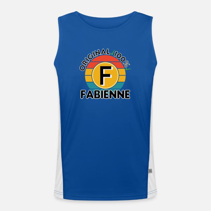Fabienne Funktionelles Kontrast-Tank Top für Männer 