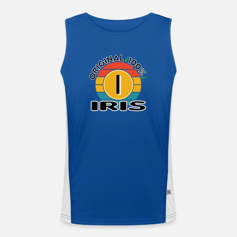 Iris Funktionelles Kontrast-Tank Top für Männer 