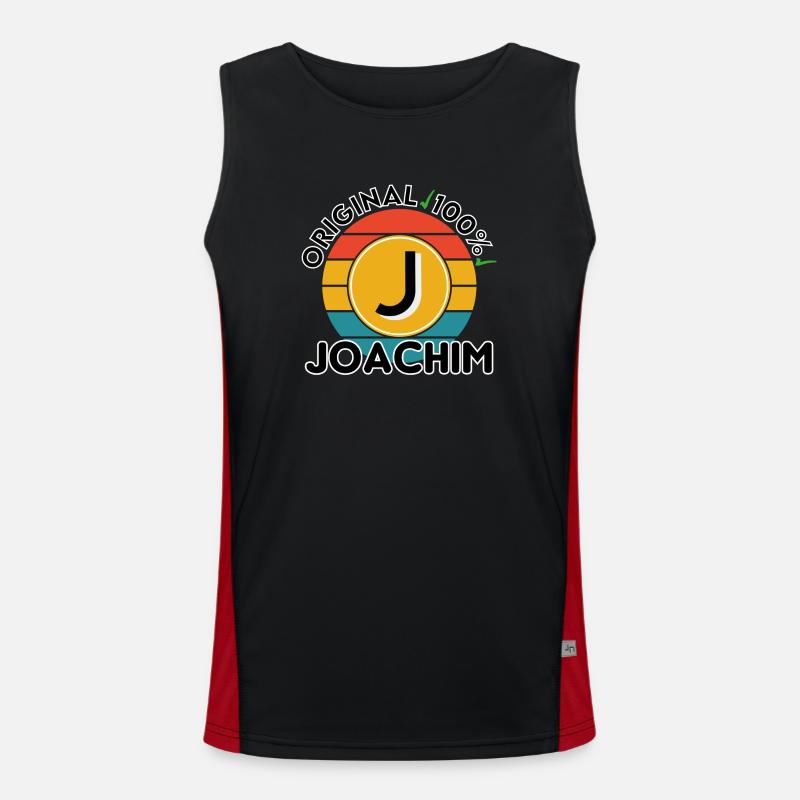 Joachim Funktionelles Kontrast-Tank Top für Männer 