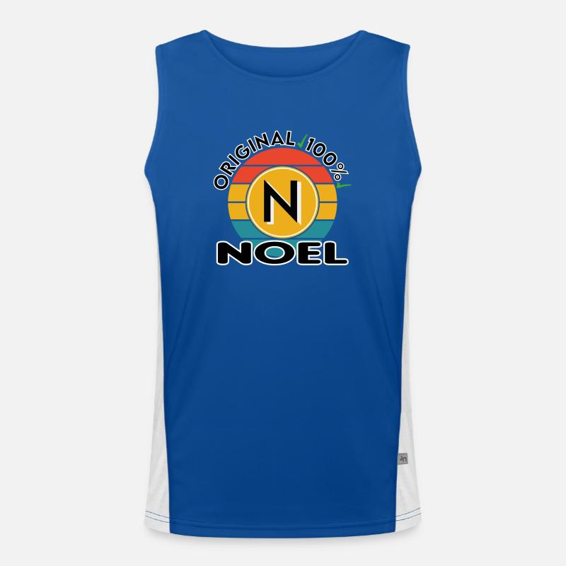 Noel Funktionelles Kontrast-Tank Top für Männer 