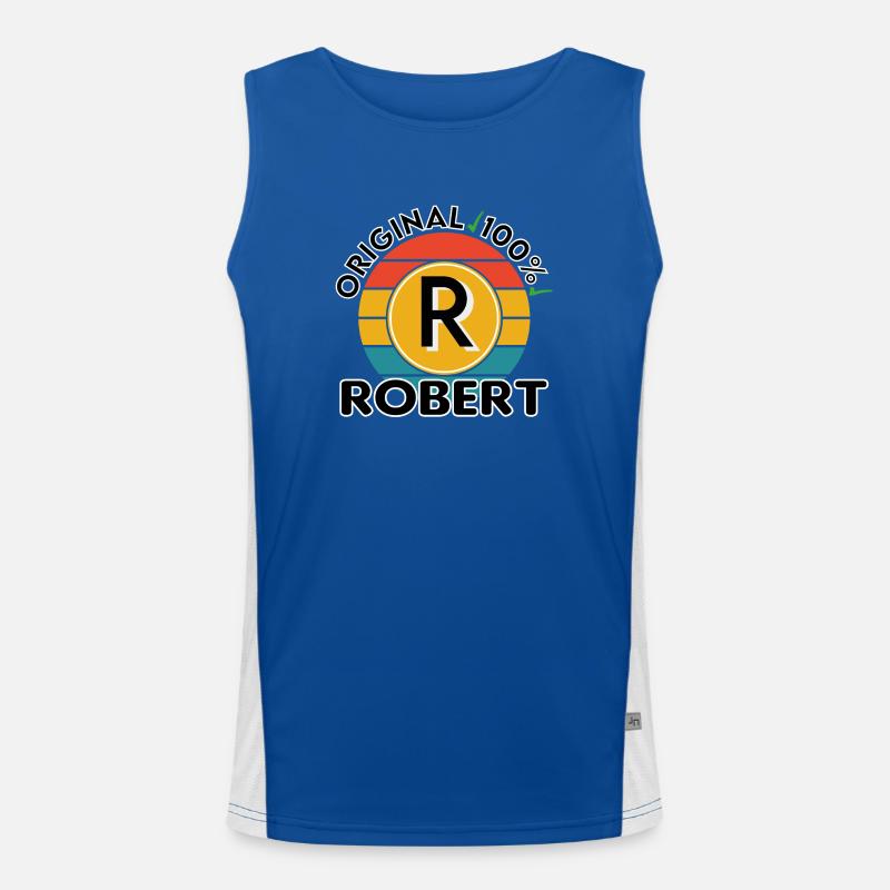 Robert Funktionelles Kontrast-Tank Top für Männer 