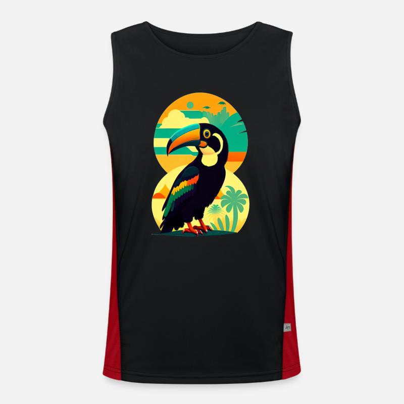 Toucan Débardeur respirant contrasté Homme 