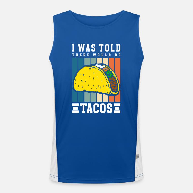 Mexican Hunger Latino Fiesta Men's Functional Contrast Tank Top 