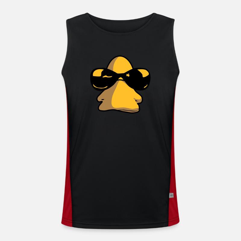 sunglasses_duck Débardeur respirant contrasté Homme 