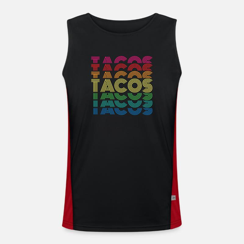 Tacos Débardeur respirant contrasté Homme 