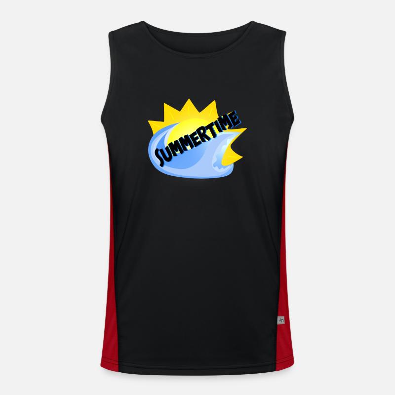 SummerTime Men's Functional Contrast Tank Top 