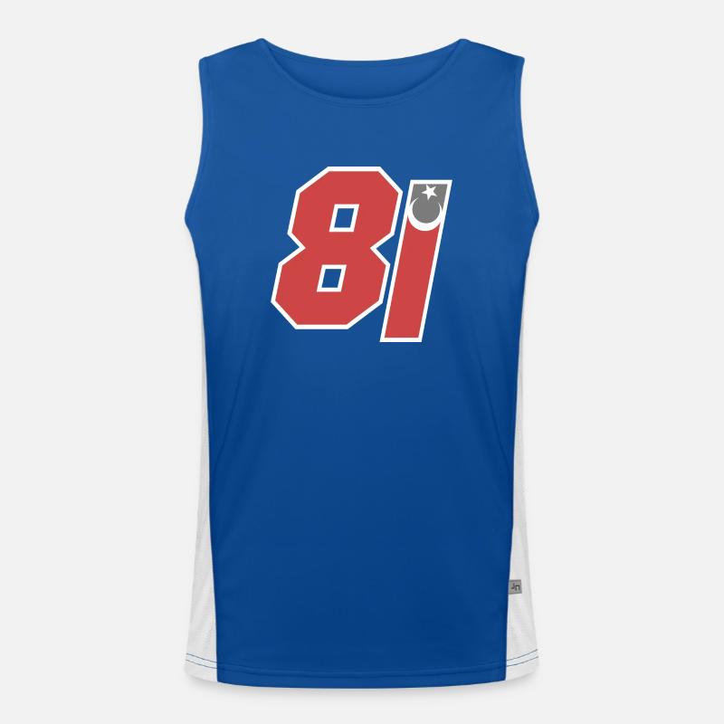 Düzce Funktionelles Kontrast-Tank Top für Männer 