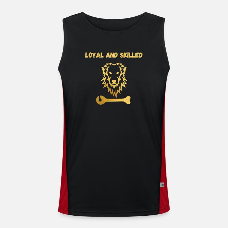 Leo Loyalty Men's Functional Contrast Tank Top 