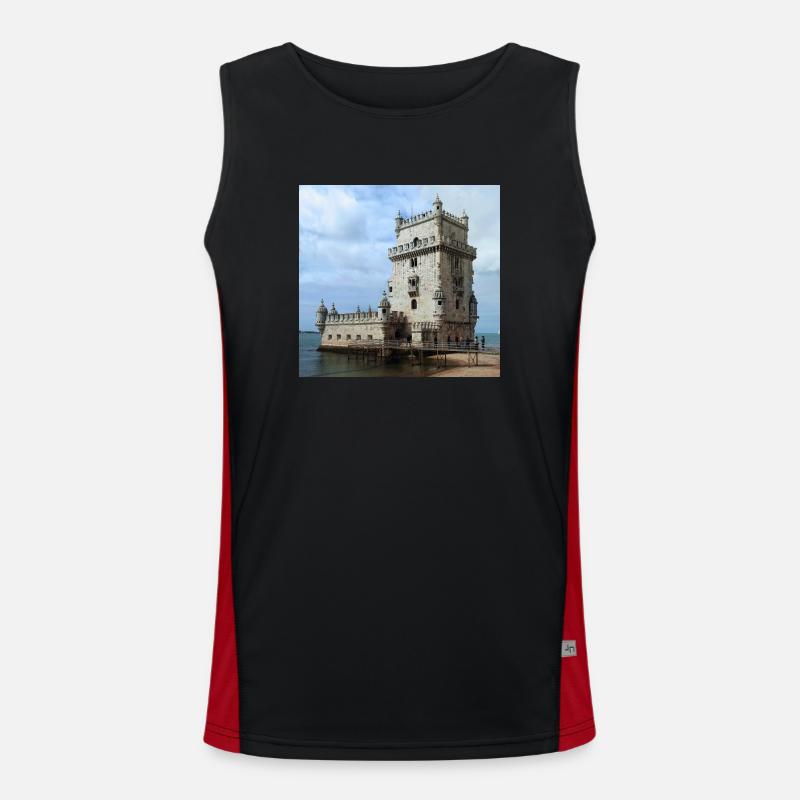Tour de Belém Débardeur respirant contrasté Homme 