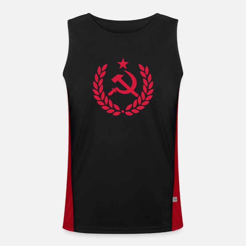 URSS Débardeur respirant contrasté Homme 