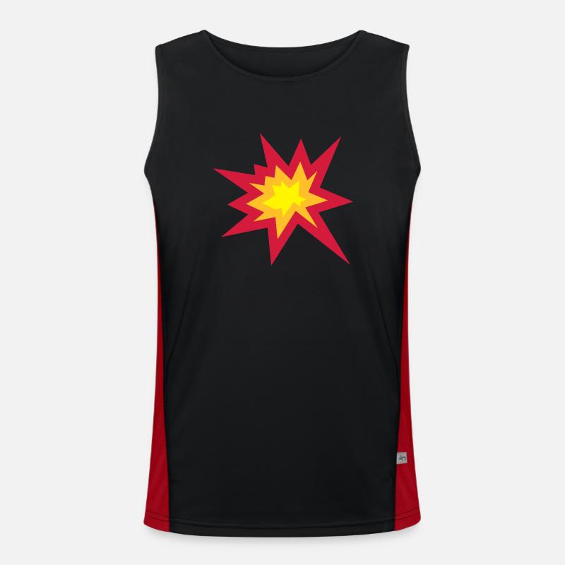Explosion Men's Functional Contrast Tank Top 