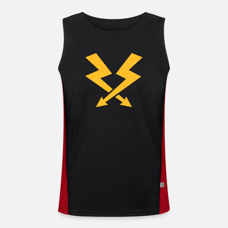 Flash Men's Functional Contrast Tank Top 