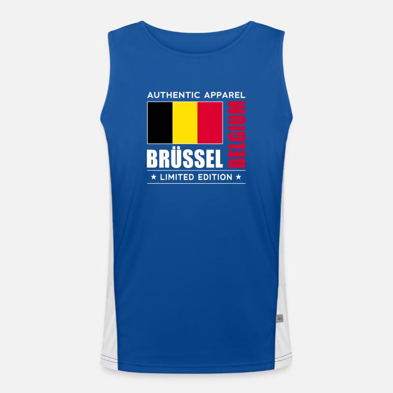 Bruxelles Débardeur respirant contrasté Homme 