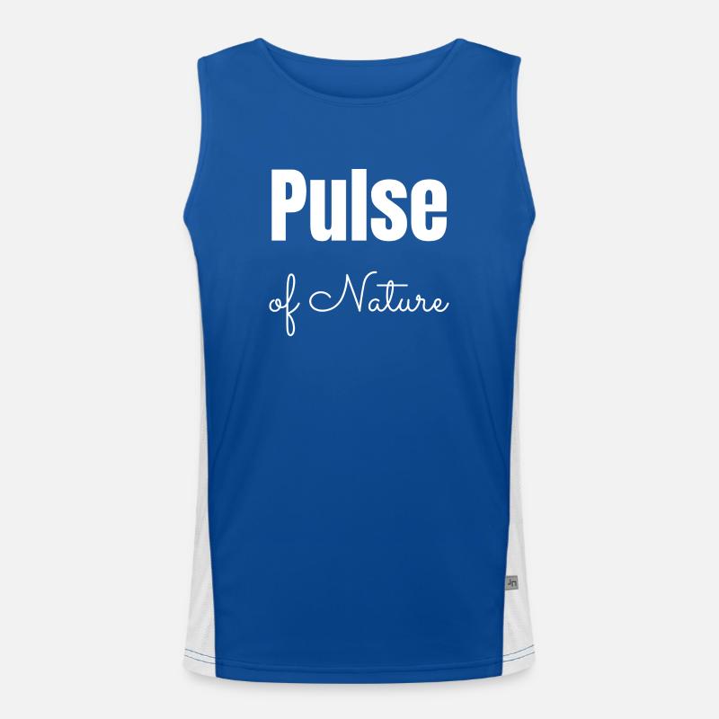 Wilderness Trekking Exploring Wilderness Men's Functional Contrast Tank Top 