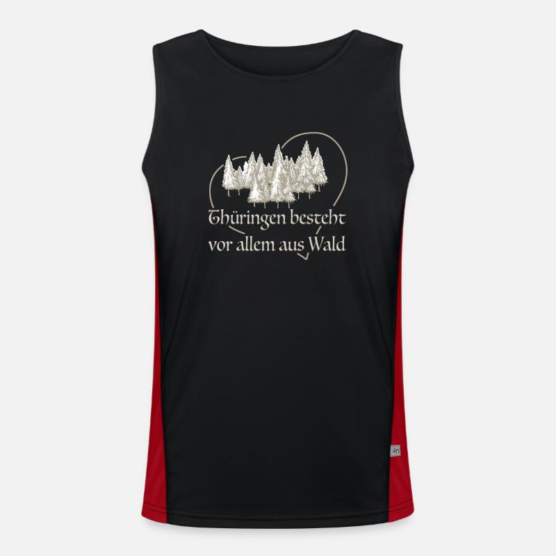 Thuringia Men's Functional Contrast Tank Top 