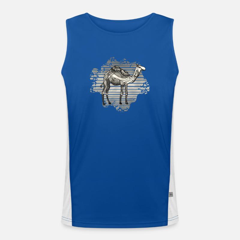 Camel Men's Functional Contrast Tank Top 