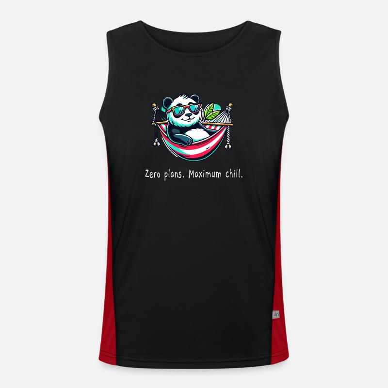 Forfaits Panda Zero Débardeur respirant contrasté Homme 