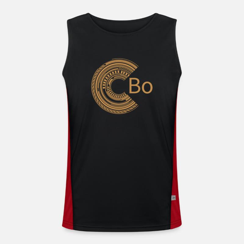 For Bo Men's Functional Contrast Tank Top 