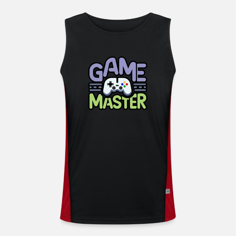 Game master Débardeur respirant contrasté Homme 