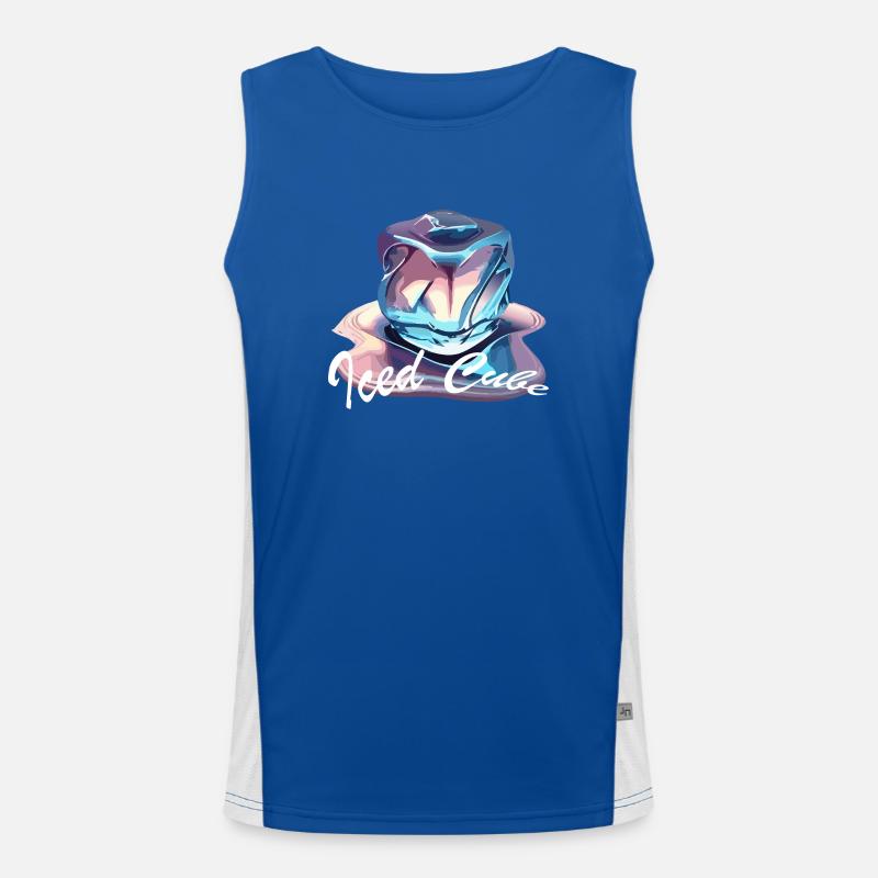 Chrome Melting Men's Functional Contrast Tank Top 