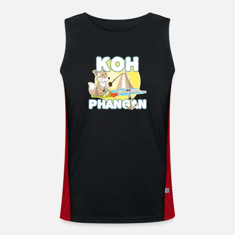 Voile Pêche k8h phangan Débardeur respirant contrasté Homme 