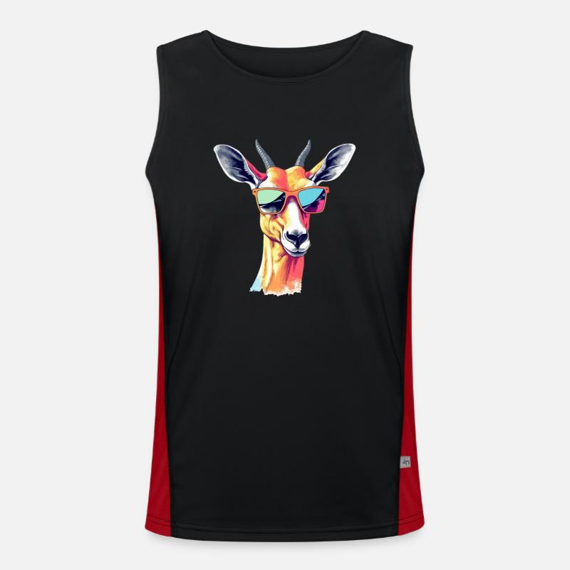 Mila Impala Funktionelles Kontrast-Tank Top für Männer 