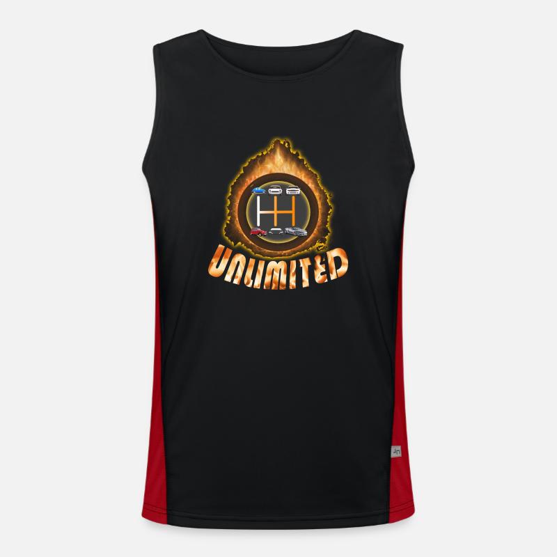 Gearshift Auto Men's Functional Contrast Tank Top 