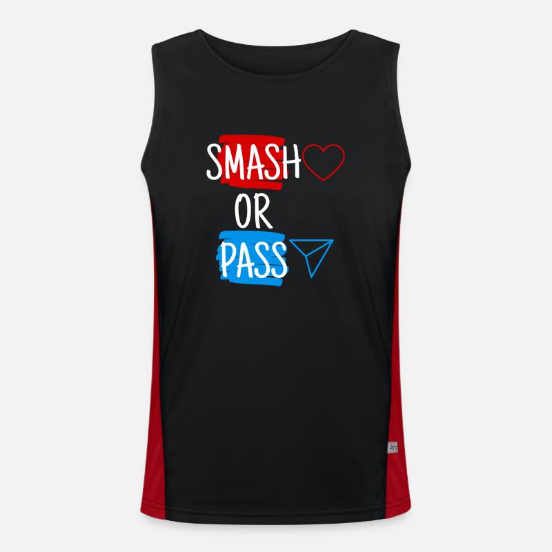 Smash or Pass Men's Functional Contrast Tank Top 