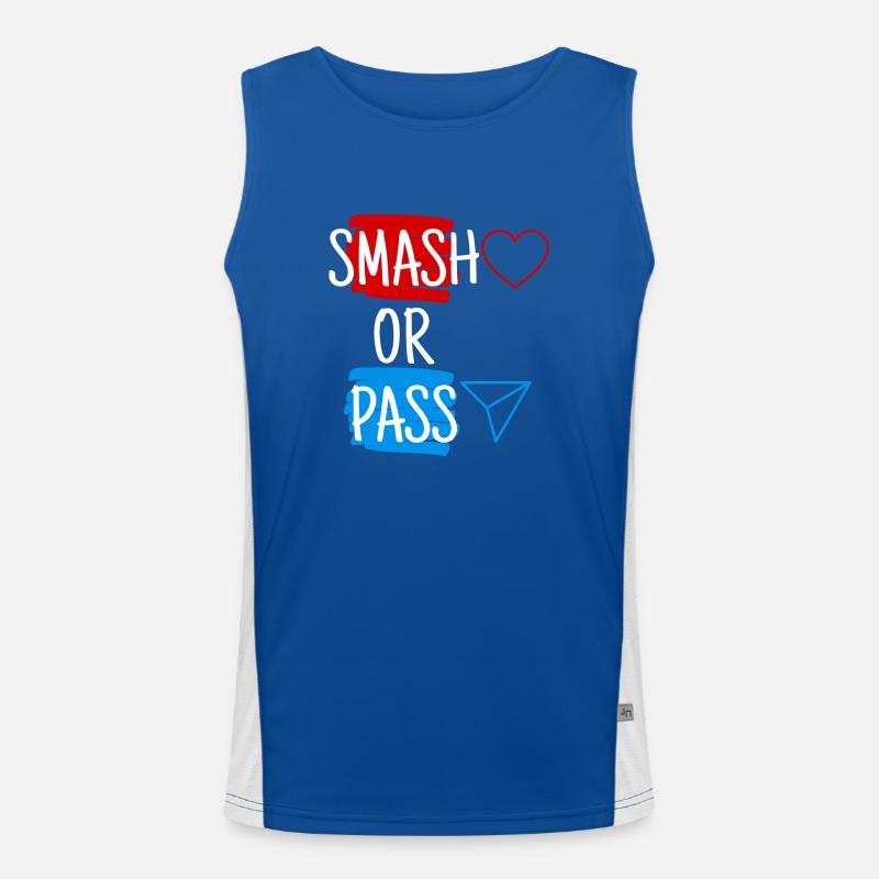 Smash or Pass Men's Functional Contrast Tank Top 