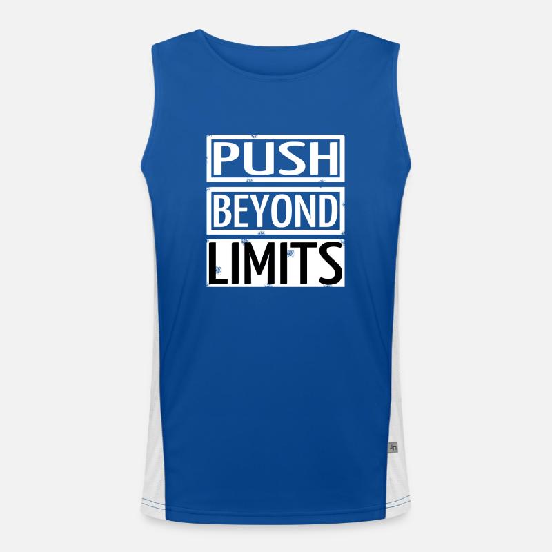 awesome endurance quotes physical endurance funny Funktionelles Kontrast-Tank Top für Männer 