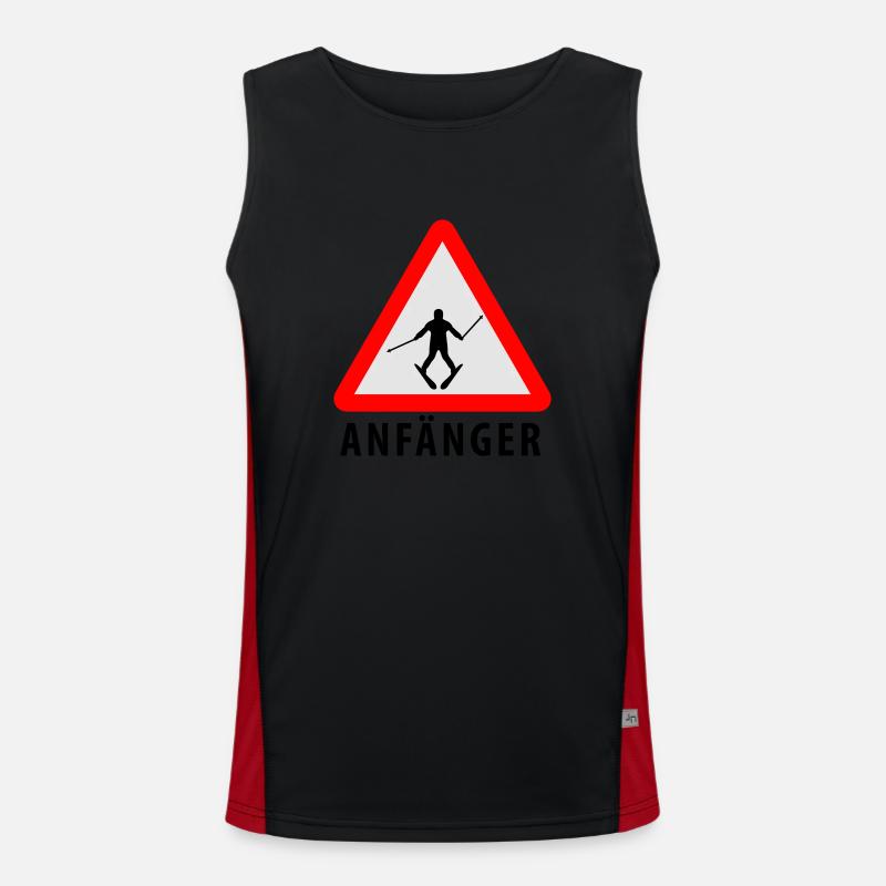 Ski Anfänger Men's Functional Contrast Tank Top 