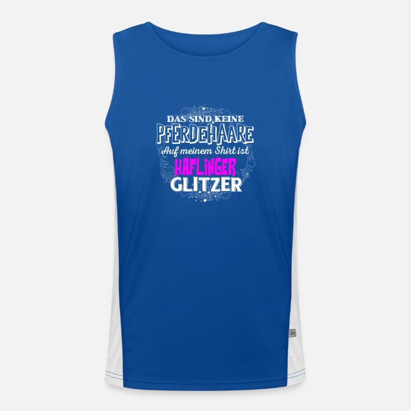 HAFLINGER - Glitzer Funktionelles Kontrast-Tank Top für Männer 