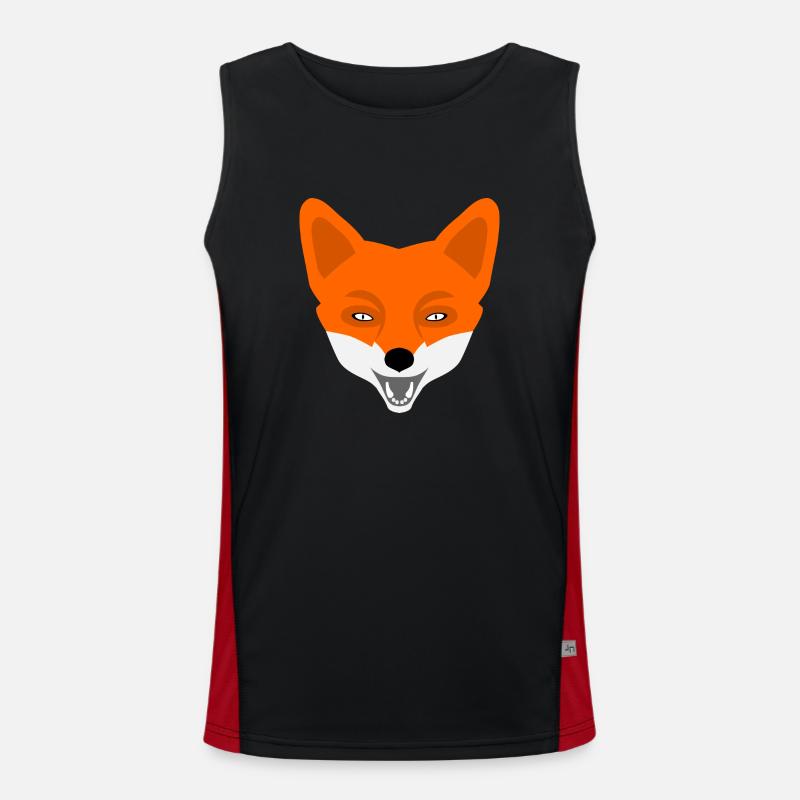 Fox DD Funktionelles Kontrast-Tank Top für Männer 