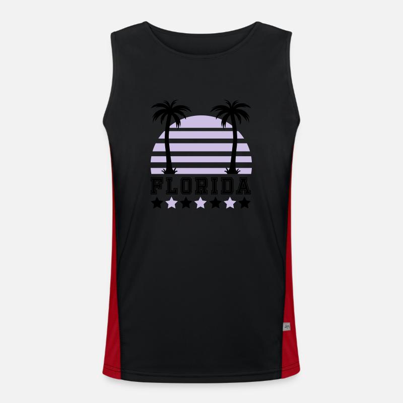 florida Débardeur respirant contrasté Homme 