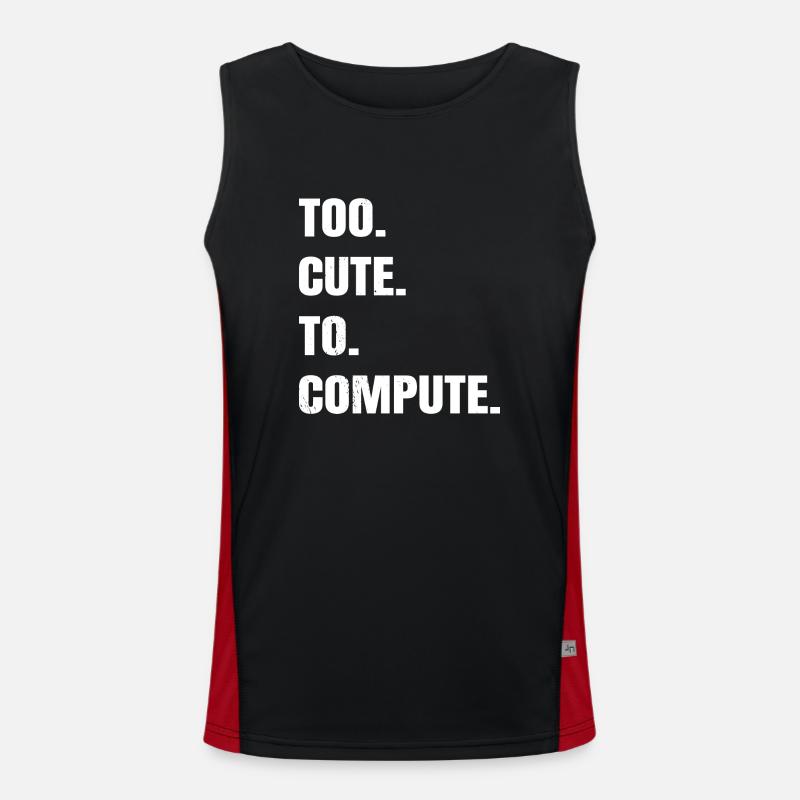 humour bio hack éthique cool hacker anonyme Débardeur respirant contrasté Homme 