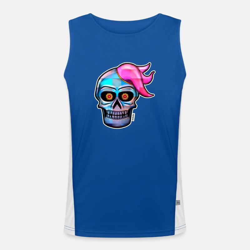 Octopunk Men's Functional Contrast Tank Top 