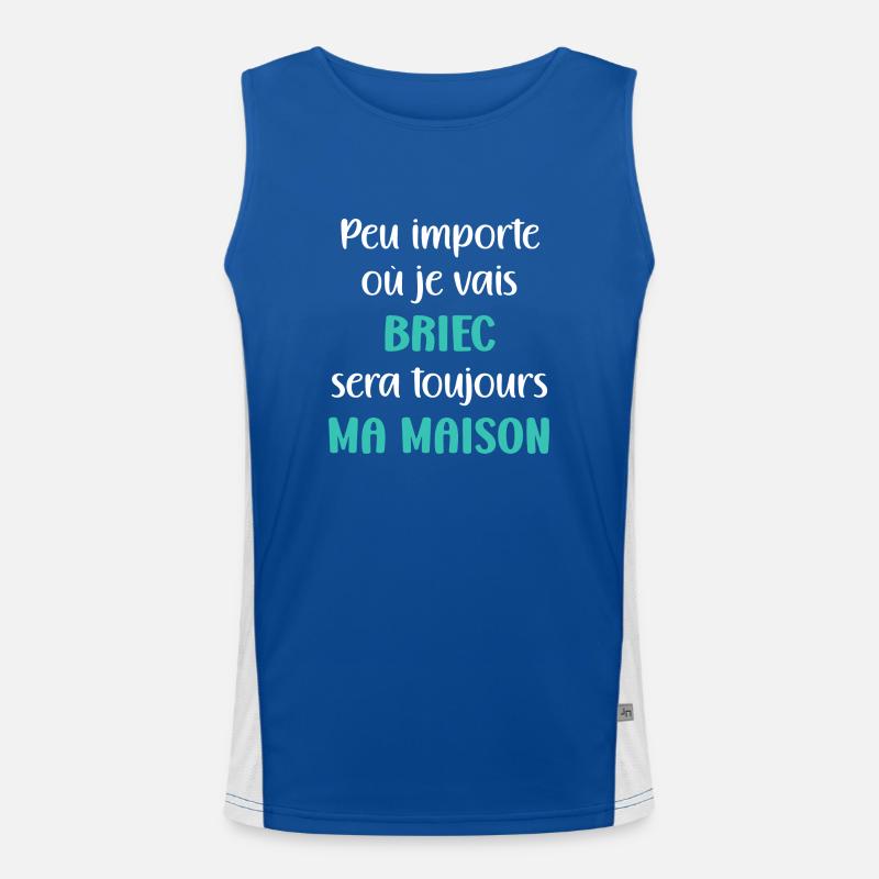 Briec maison Débardeur respirant contrasté Homme 