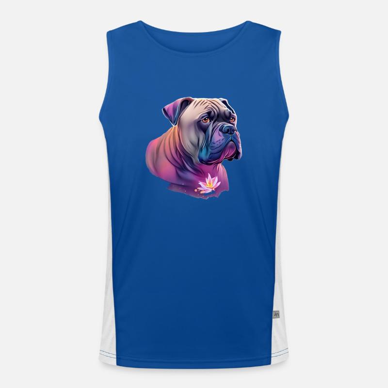 Cane corso Débardeur respirant contrasté Homme 