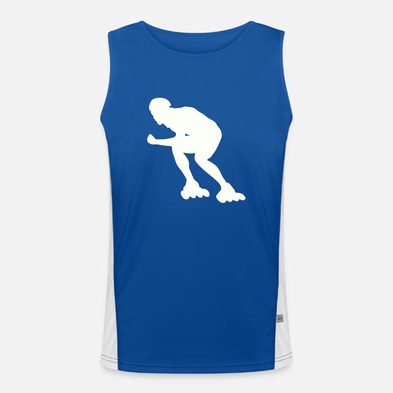 Roller Débardeur respirant contrasté Homme 