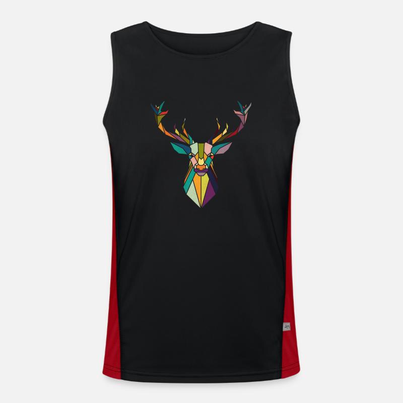deer Men's Functional Contrast Tank Top 