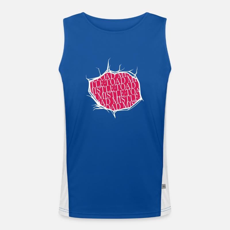 birthday present statement christmas vacation Funktionelles Kontrast-Tank Top für Männer 