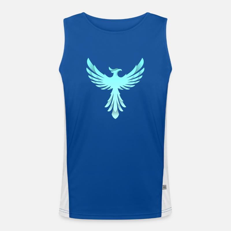 Phoenix Logo Men's Functional Contrast Tank Top 