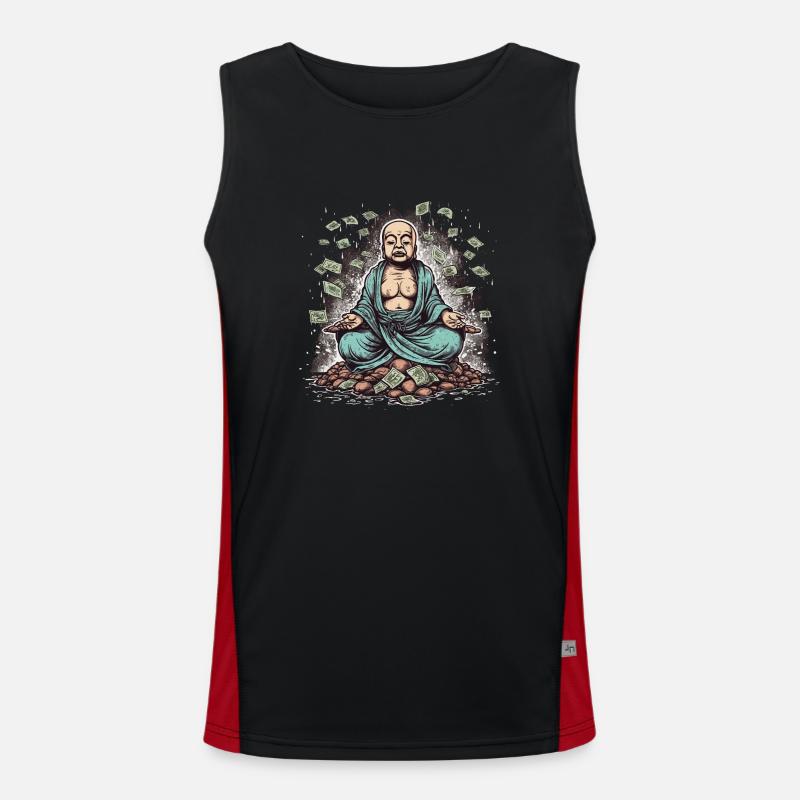 Let it rain Men's Functional Contrast Tank Top 