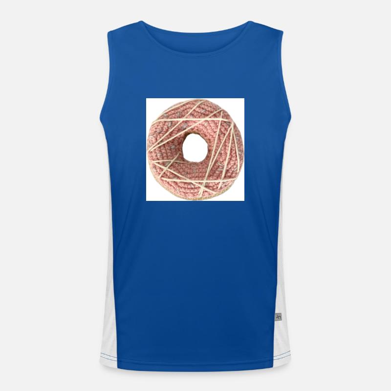 Do'knit! Handmade with needle and thread. Men's Functional Contrast Tank Top 